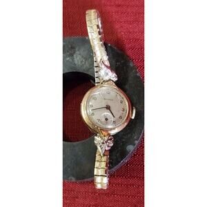 Vintage Benrus 10k Gold Filled Winding Womens Watch